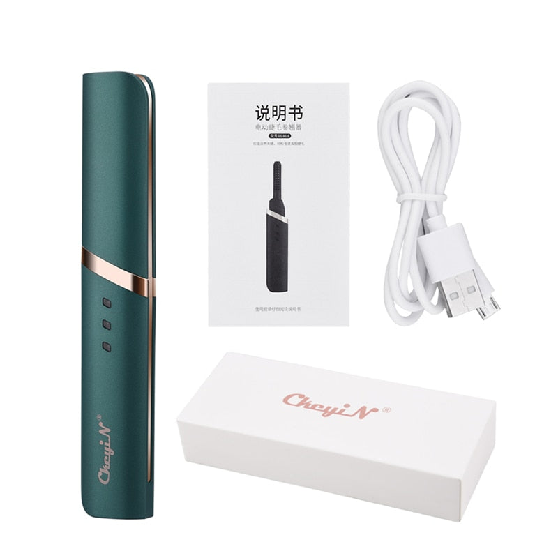 Portable Electric Eyelash Curler - Natural and Long-lasting Enhancement