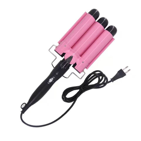 Professional Three-Tube Multi-Curl Curler - Perfect Curls