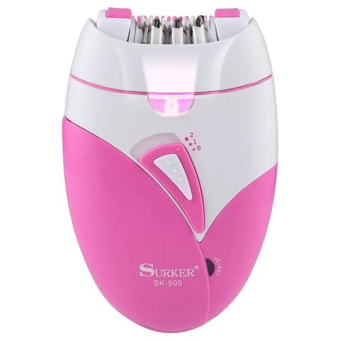 Surker Rechargeable Electric Epilator - Facial and Body Hair Removal