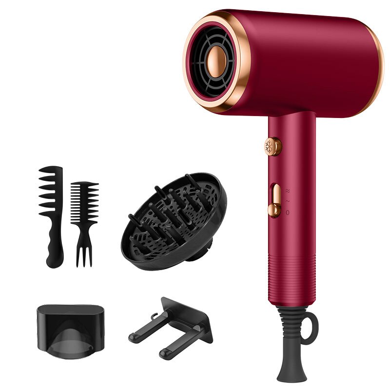 Secador de Cabelo com Difusor 1800W  -  Tecnologia Iónica para Cuidado do Cabelo