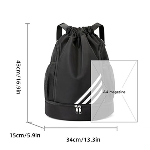 Sports Backpack for Basketball and Outdoor Activities - Water Resistant