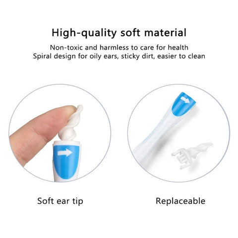 Earwax Remover with Soft Silicone Tips - Ear Care and Hygiene