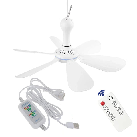 USB Ceiling Fan - Cool Anywhere