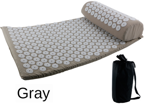 Yoga Massage Mat - Almofada de Acupressão para Alívio do Stress e Dor nas Costas