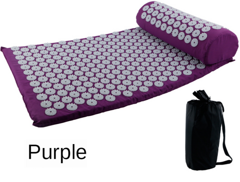 Yoga Massage Mat - Almofada de Acupressão para Alívio do Stress e Dor nas Costas