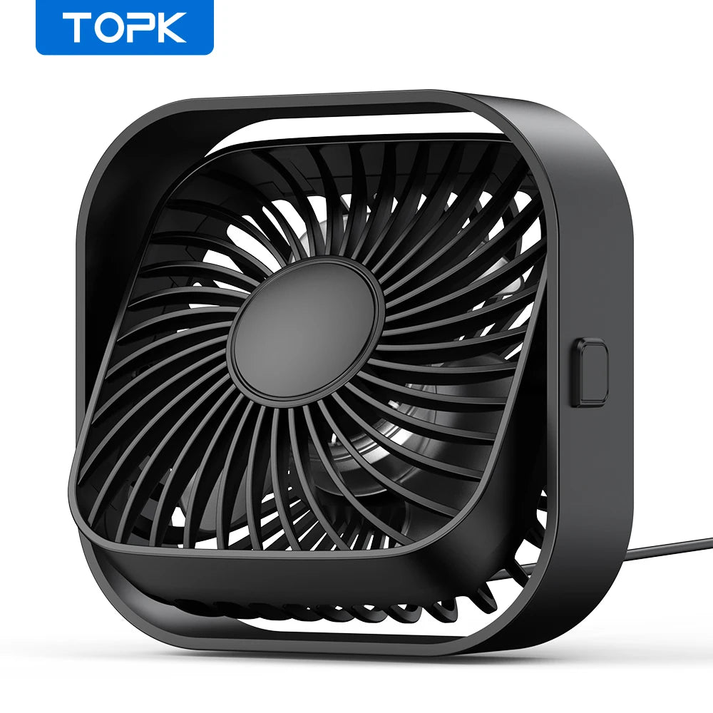 PLUZZ F101 Mini Low Noise Portable Desk Fan