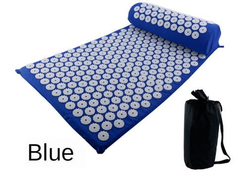 Yoga Massage Mat - Almofada de Acupressão para Alívio do Stress e Dor nas Costas