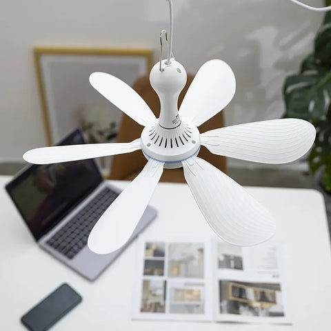 USB Ceiling Fan - Cool Anywhere