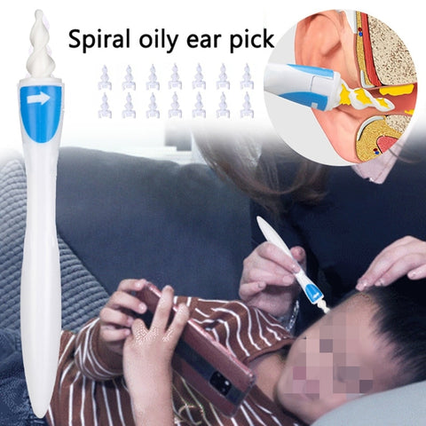 Earwax Remover with Soft Silicone Tips - Ear Care and Hygiene