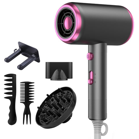 Secador de Cabelo com Difusor 1800W  -  Tecnologia Iónica para Cuidado do Cabelo