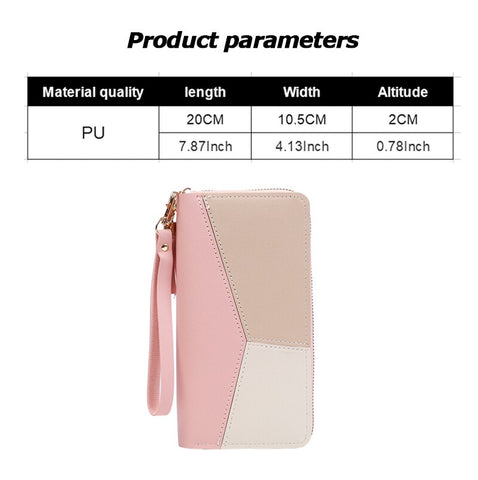 Fashion Wallet with Zipper - Style, Durability and Functionality