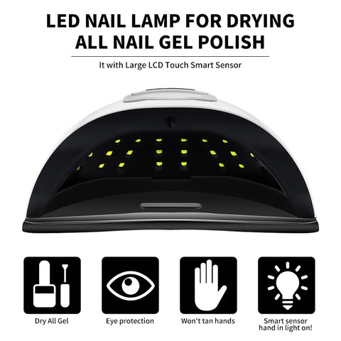 Professional Nail Drying Machine 66 LEDs - Maximum Efficiency for Your Manicure