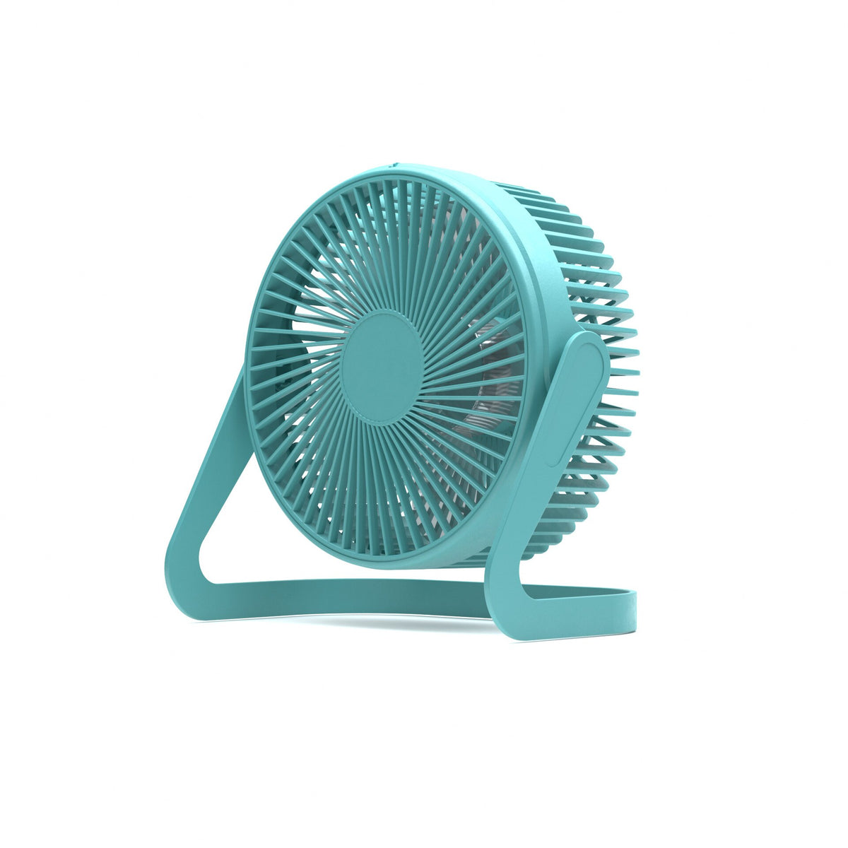 Mini Ventilador de Mesa de 5 Polegadas - Portátil, Ajustável, Silencioso e Eficiente