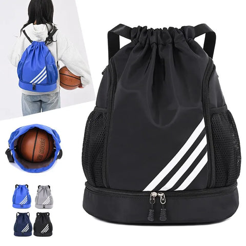 Sports Backpack for Basketball and Outdoor Activities - Water Resistant