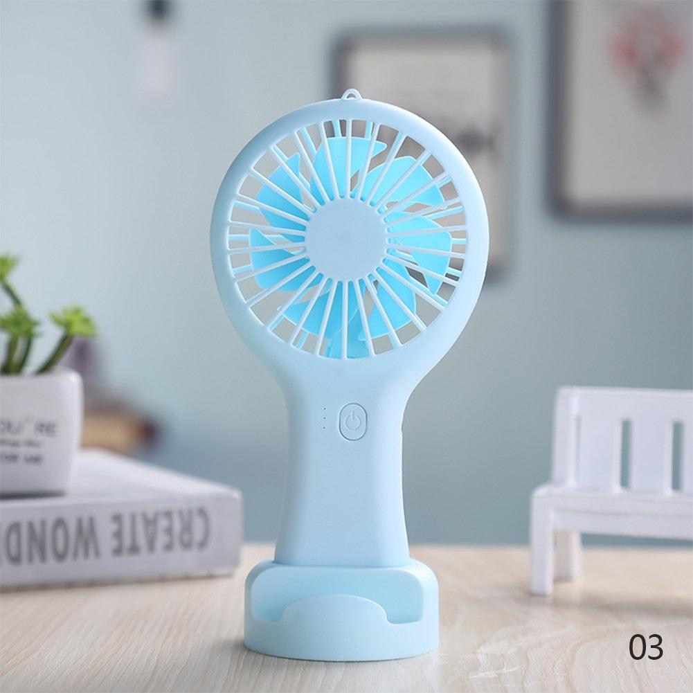 Mini ventilador portátil com carregamento USB - Esplendor