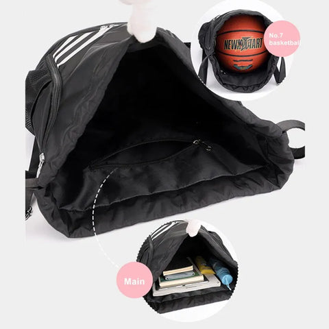 Sports Backpack for Basketball and Outdoor Activities - Water Resistant