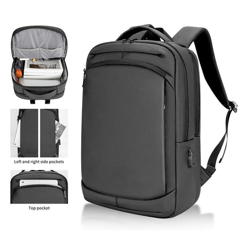 16.5 Inch USB Laptop Backpack - High Quality Waterproof