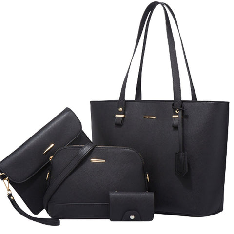 Conjunto de 4 Bolsas para Mulheres - Elegância e Praticidade em um Único Conjunto