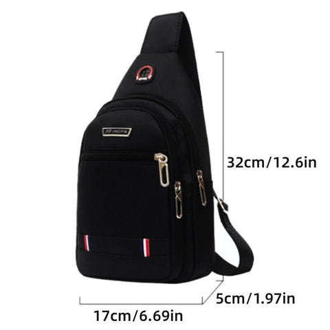 Polyester Shoulder Backpack - Style and Practicality