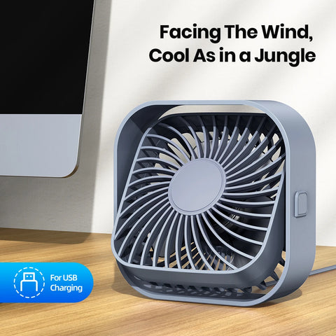 PLUZZ F101 Mini Low Noise Portable Desk Fan