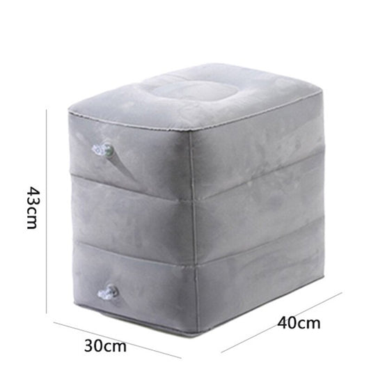 Adjustable Three-Layer Inflatable Cushion - Travel Foot Rest