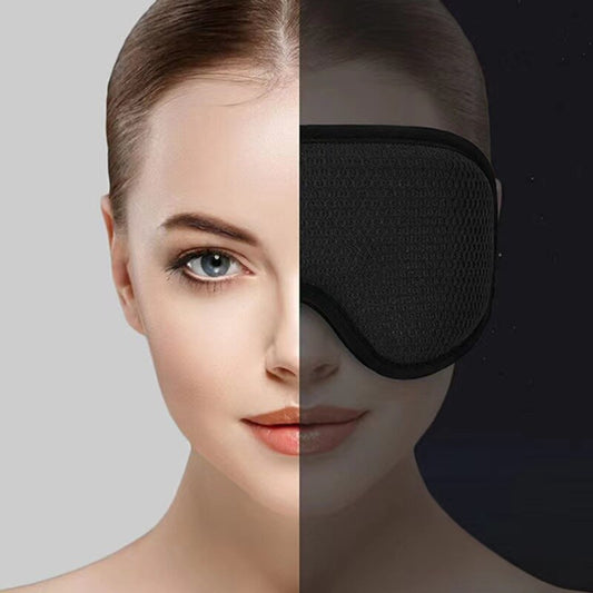 3D MAX Black Eye Mask - Comfort and Darkness for a Restful Sleep