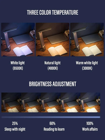 Foldable LED Desk Lamp with USB Charging - Premium Lighting for Your Workspace!