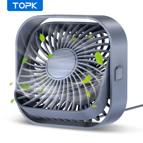 PLUZZ F101 Mini Low Noise Portable Desk Fan