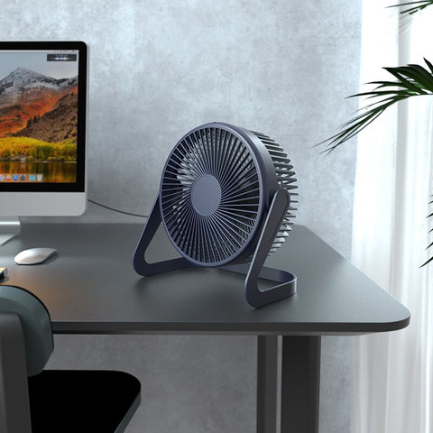 5 Inch Mini Table Fan - Portable, Adjustable, Quiet and Efficient