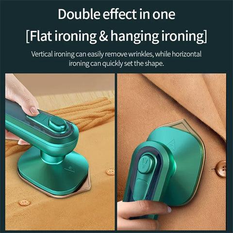 Mini Portable Iron - The Efficient Solution for Ironing at Home or Travel