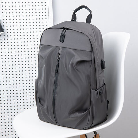 Large Capacity Backpack with USB Output: Explore Classic Versatility