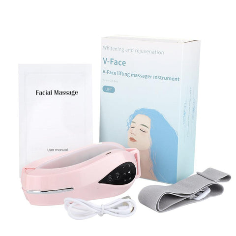 Massageador facial EMS de alta Vibração para levantamento de papada - Esplendor