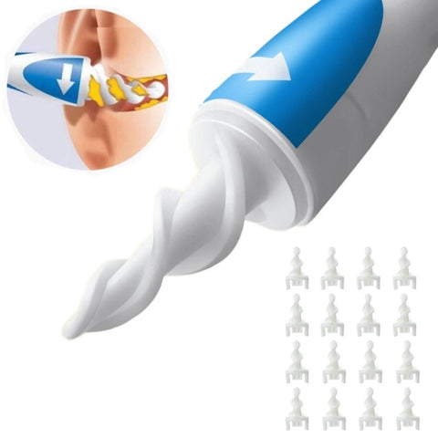 Earwax Remover with Soft Silicone Tips - Ear Care and Hygiene