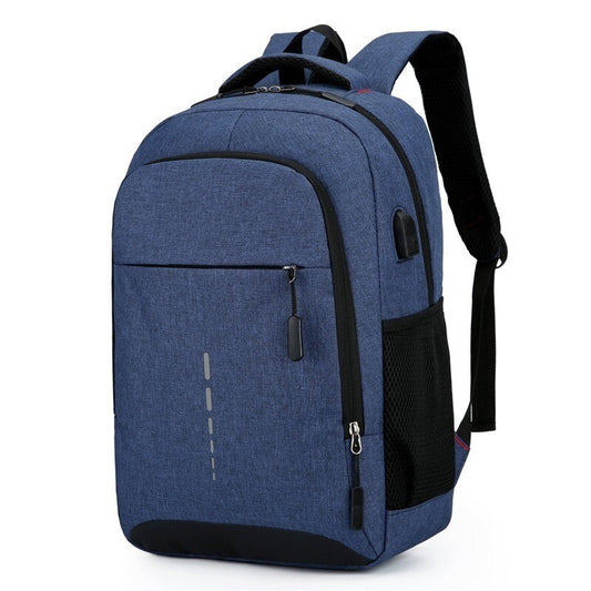 Men's Large Capacity Backpack - Elegance and Functionality for Travel and Study