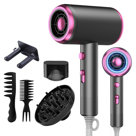 Secador de Cabelo com Difusor 1800W  -  Tecnologia Iónica para Cuidado do Cabelo