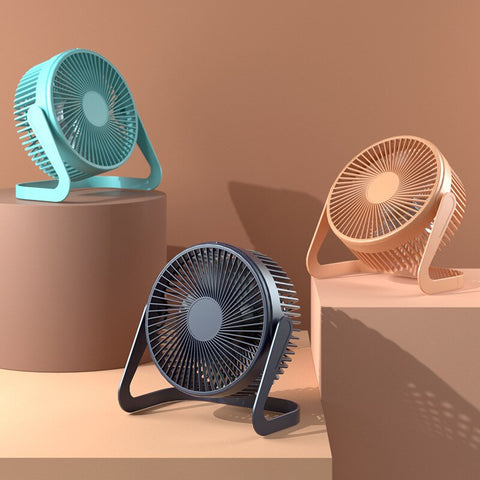 5 Inch Mini Table Fan - Portable, Adjustable, Quiet and Efficient