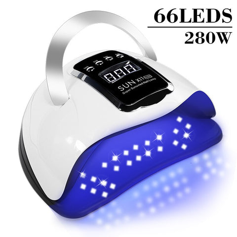 Professional Nail Drying Machine 66 LEDs - Maximum Efficiency for Your Manicure