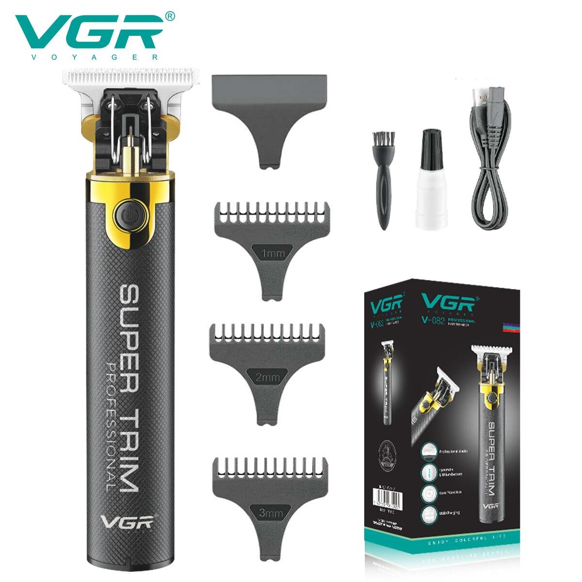 VGR T9 Máquina aparadora de cabelo profissional - Esplendor