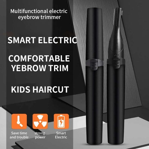 Electric Eyebrow Trimmer - Dual Head Design for Precision Shaping