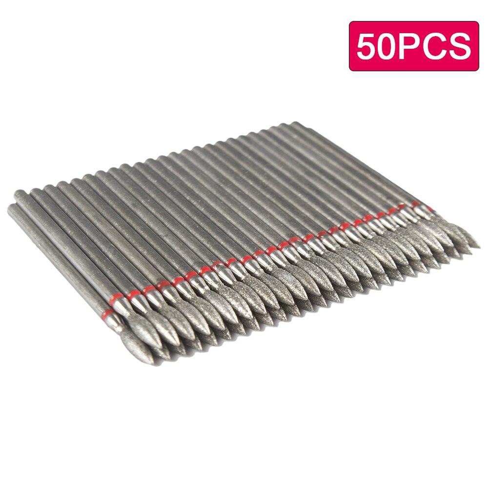 50pcs Brocas de Diamante Para Manicura e Pédicure - Esplendor